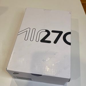 Nike air max 270 black White womens